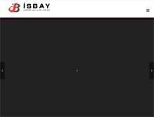 Tablet Screenshot of isbaytekstil.com